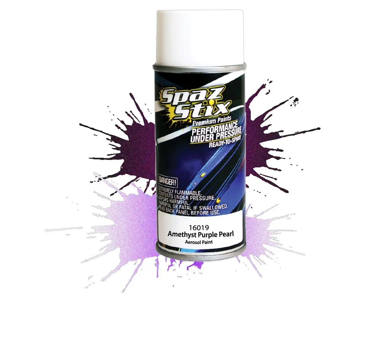 16019 Amethyst Purple Pearl Translucent Aerosol Paint 3.5 Oz Bottle 1