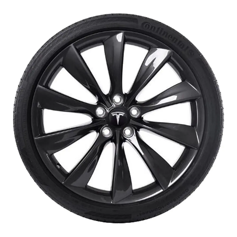 21” Tesla Model S Turbine Oe Wheels 1