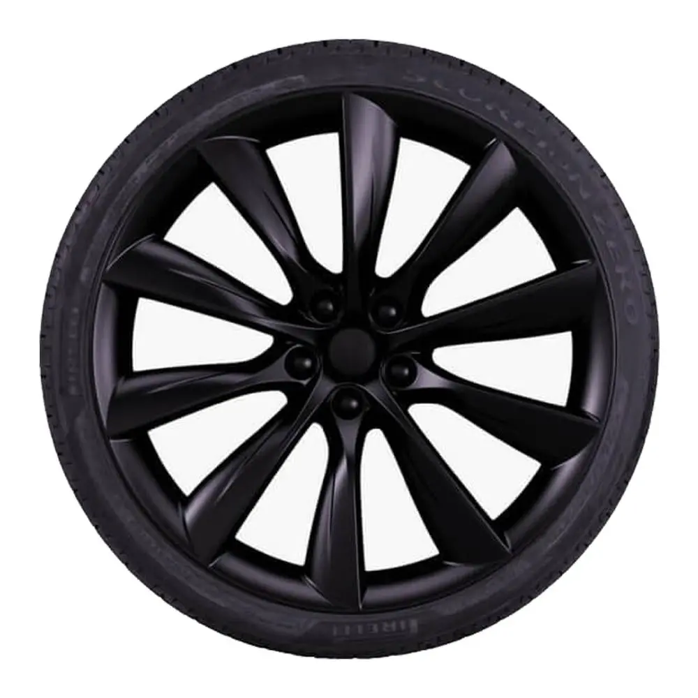 22” Tesla Model X Turbine Oe Complete Wheels Set 1