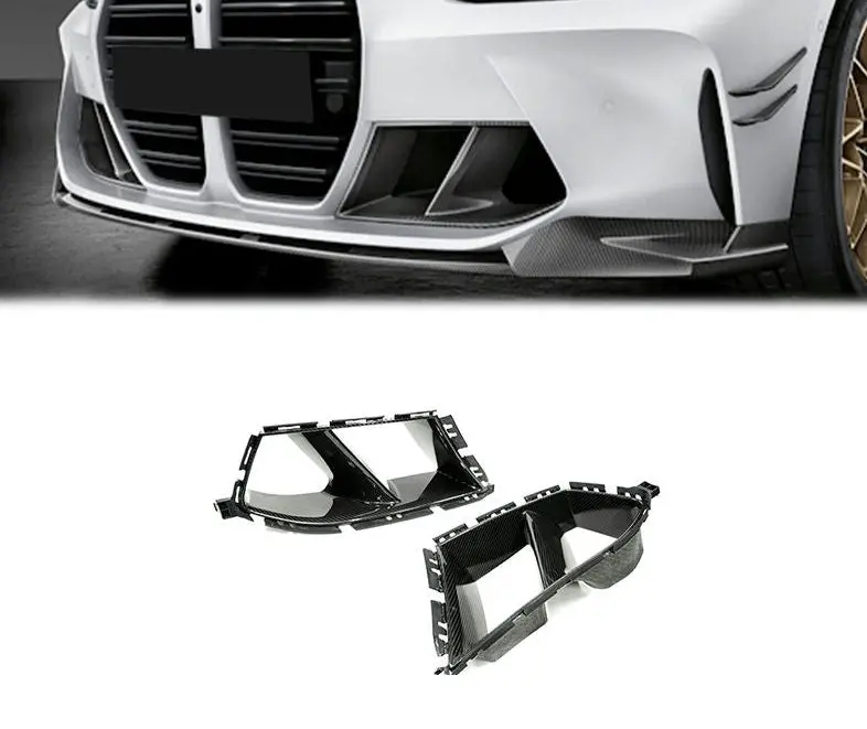 Sooqoo  Bmw M3 G80 / M4 G82 Mp Style Dry Carbon Fiber Front Duct 1