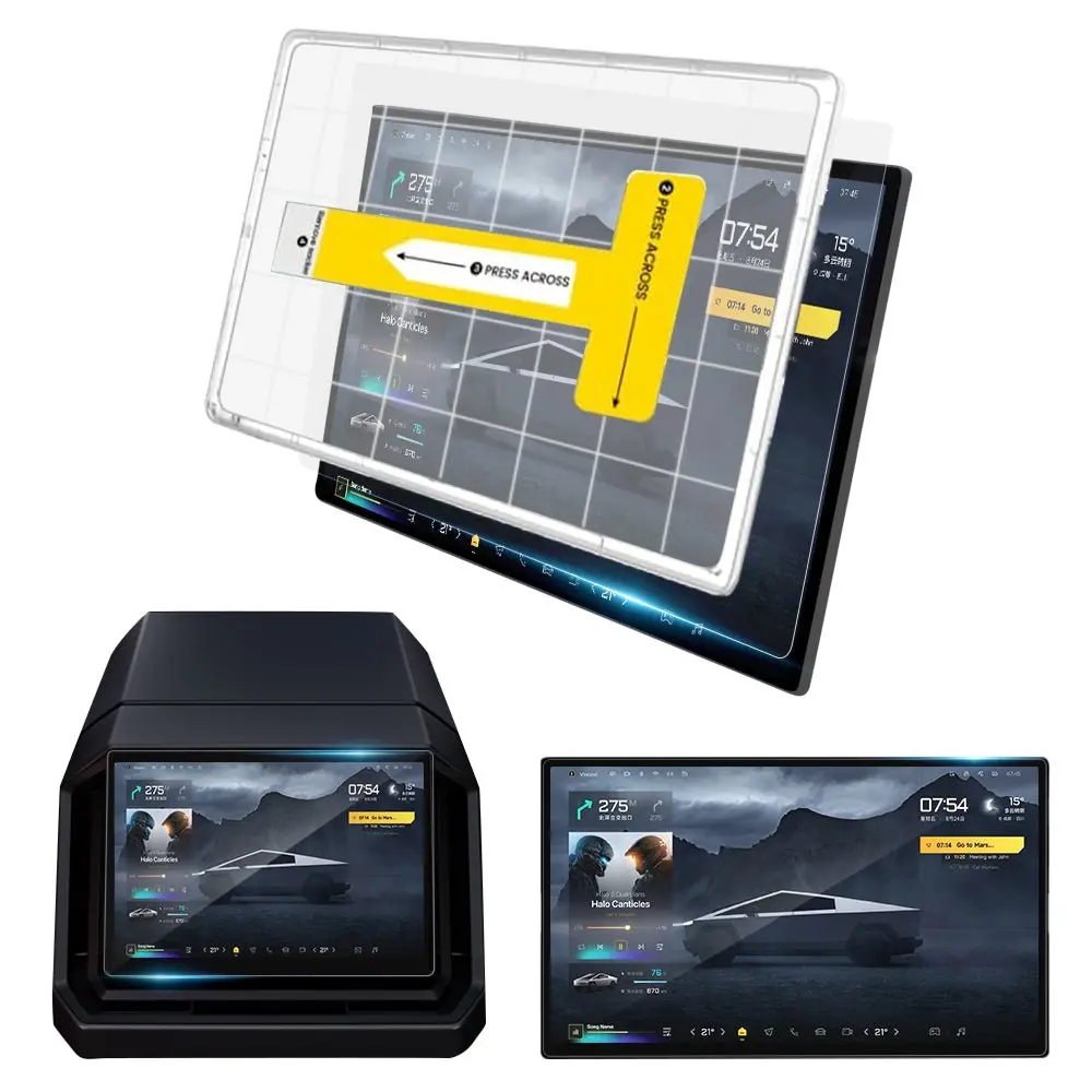 Tempered Screen Protector For Cybertruck 1