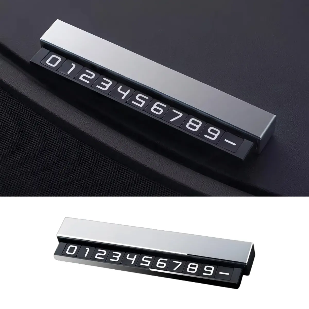 Temporary Parking Phone Display For Model Y Juniper & Model 3 Highland 1
