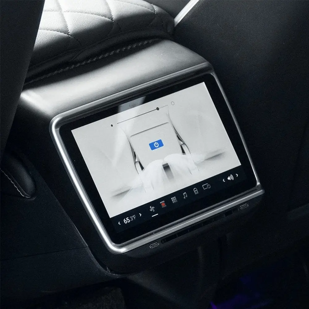 Tesery 7.2" 7.5" Rear Seat Entertainment System For Tesla Model 3/Y 1