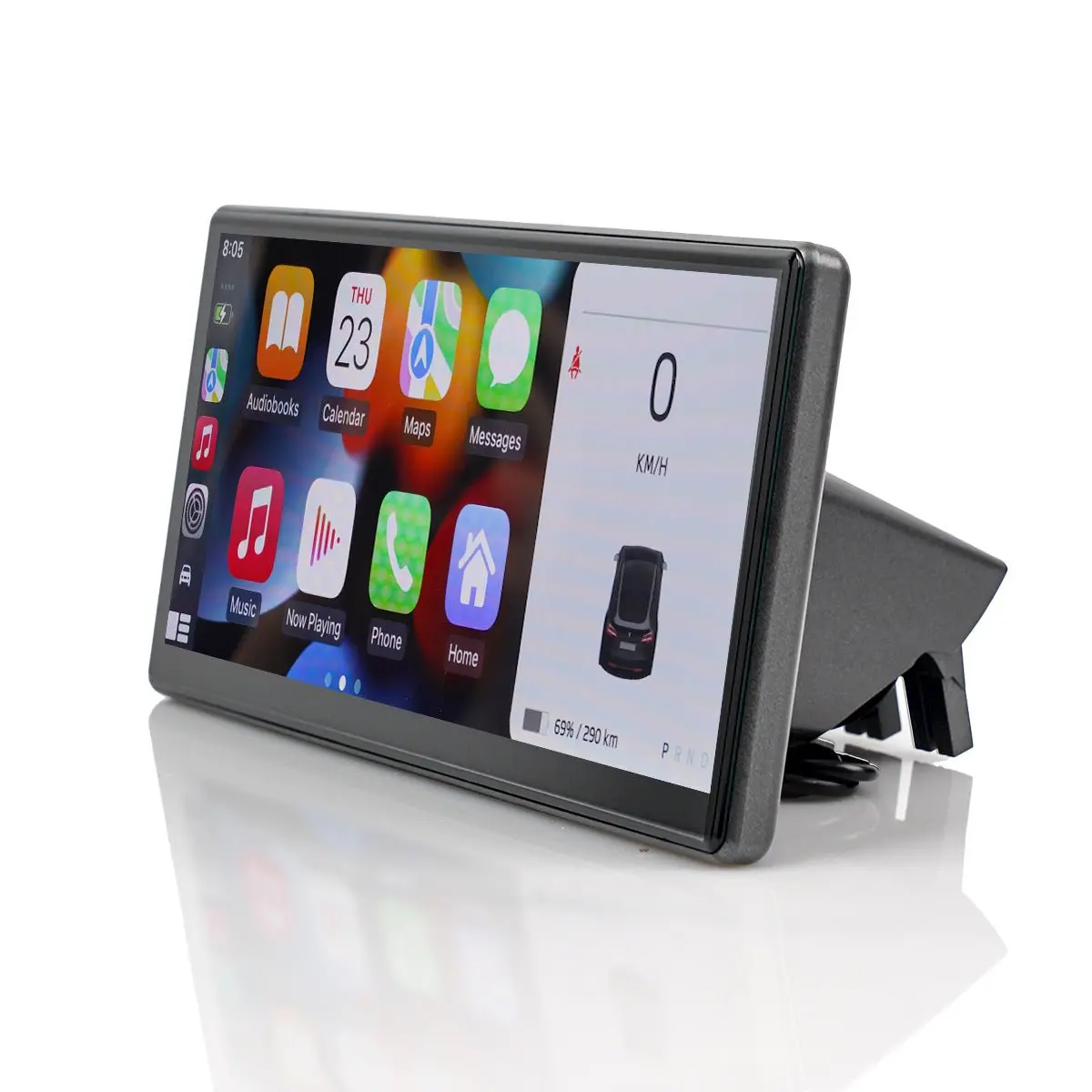 Tesery 9‘’ Carplay Instrument Dashboard Screen Display For Model 3 / Y 1
