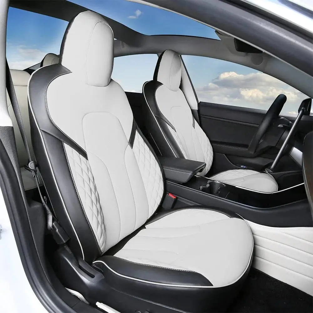 Tesery Leather Seat Covers For Model 3/Y | Clearance Sale | Limited Stock 1