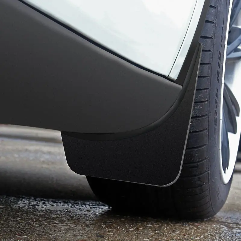 Upgraded Oem Mud Flaps For Model 3/Y | 4-Piece Kit | Tpv Material | No-Drill Install 1