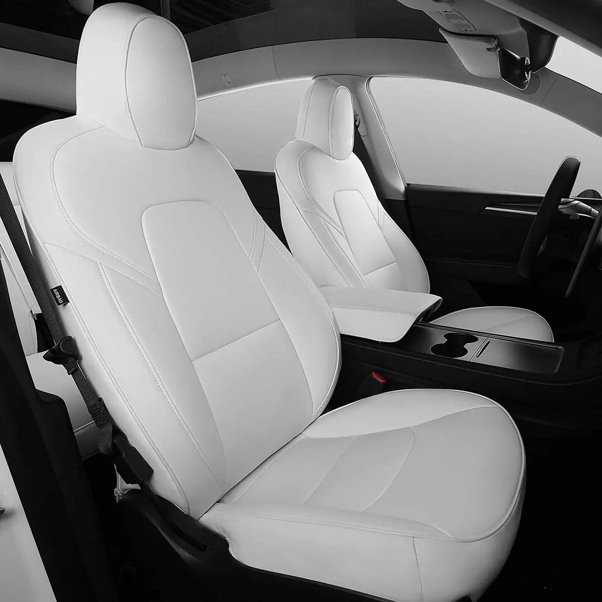 Tesery Custom-Fit Seat Covers for Tesla Model 3 Highland and Model Y
