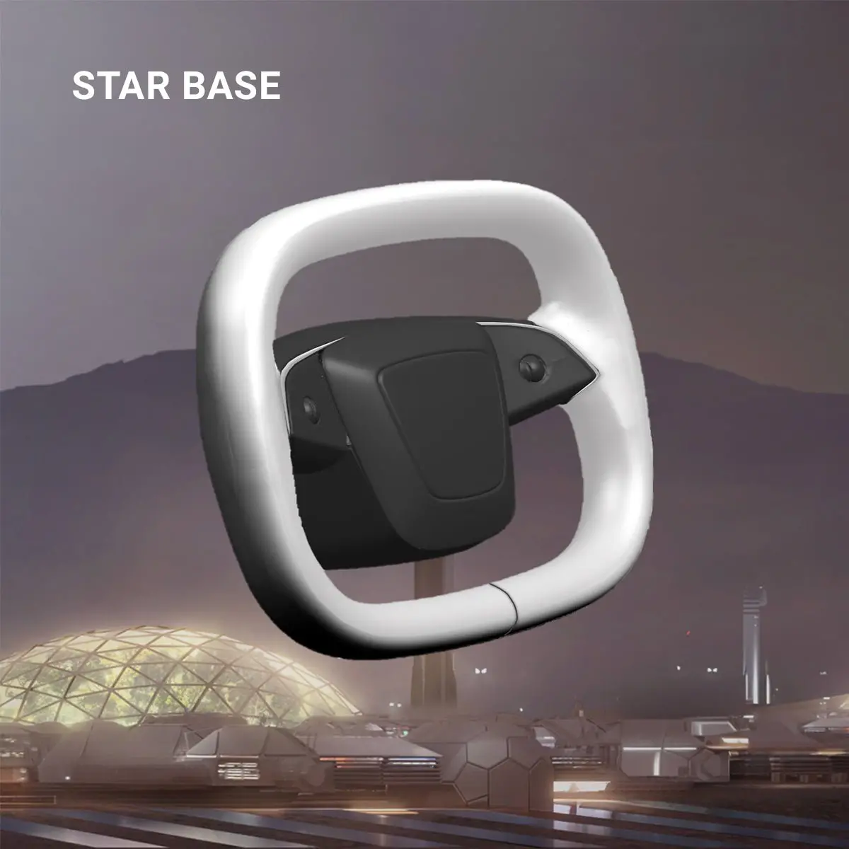 Tesery Starlink 4.0 Cyber Yoke Steering Wheel For Model 3 Highland 8