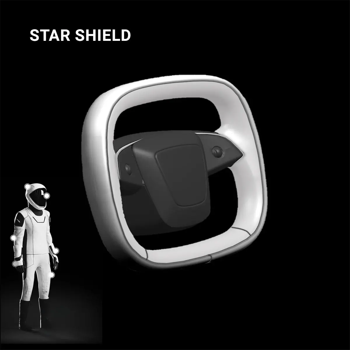 Tesery Starlink 4.0 Cyber Yoke Steering Wheel For Model 3 Highland 10