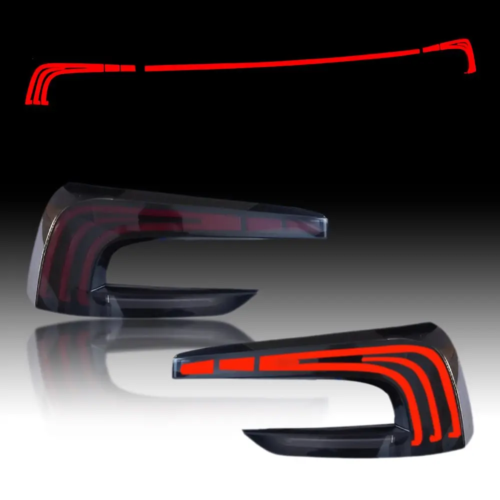 Tesery Starlink Full-Width Strip Taillight For Model 3 Highland 1