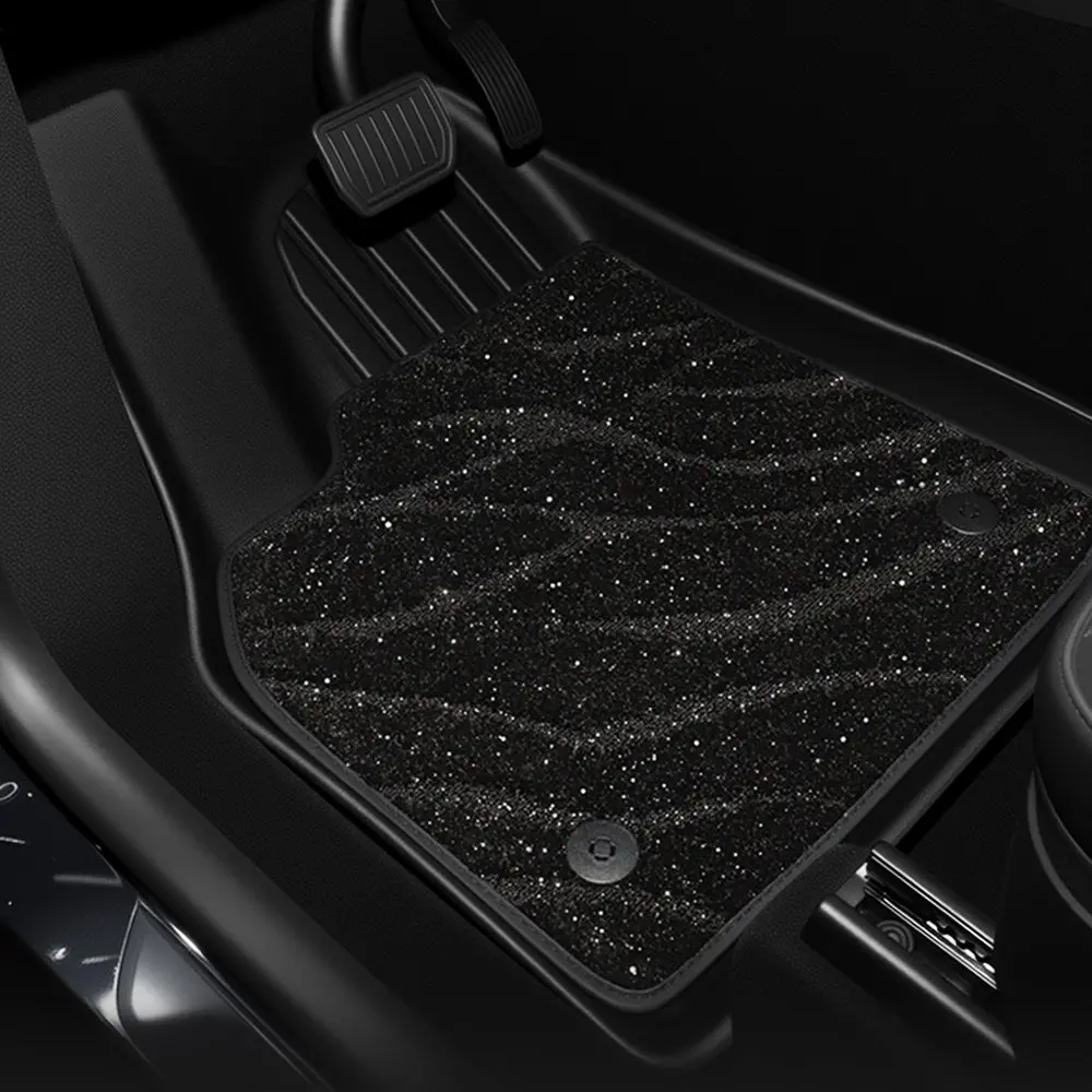 Tesery Tpe+Carpet Double Layer Floor Mats For Model Y Juniper 1
