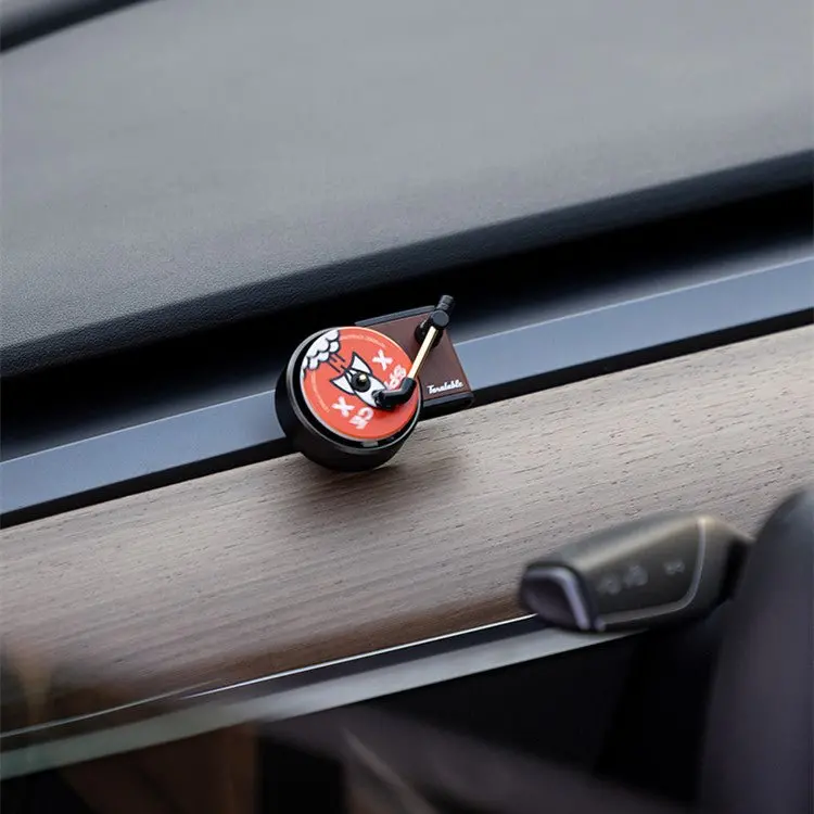 Tita Phonograph Car Fragrance For Model 3/Y | Aromatherapy Diffuser | Calming Scent 1