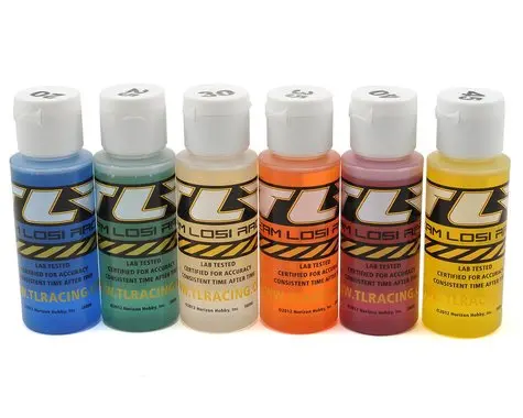 Tlr74020 Shock Oil Six Pack (20, 25, 30, 35, 40, 45Wt) (2Oz) 1