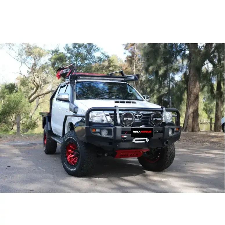 Toyota Hilux N70 2005 - 2011 (Bumper Cut) Rockarmor Premium Steel Bullbar 1