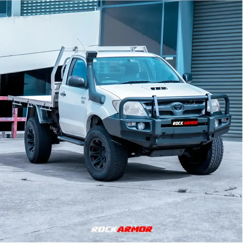 Toyota Hilux N70 2005-2015 Single Cab Rockarmor Steel Rockslider Side Steps 1