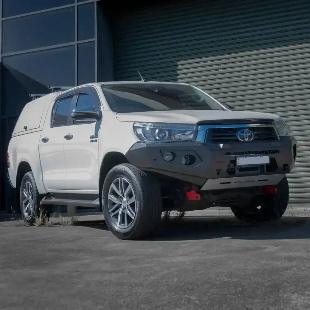 Toyota  Hilux N80 Bullbar 2015 -2020 Rockarmor Gt Hoopless Steel Bullbar 1