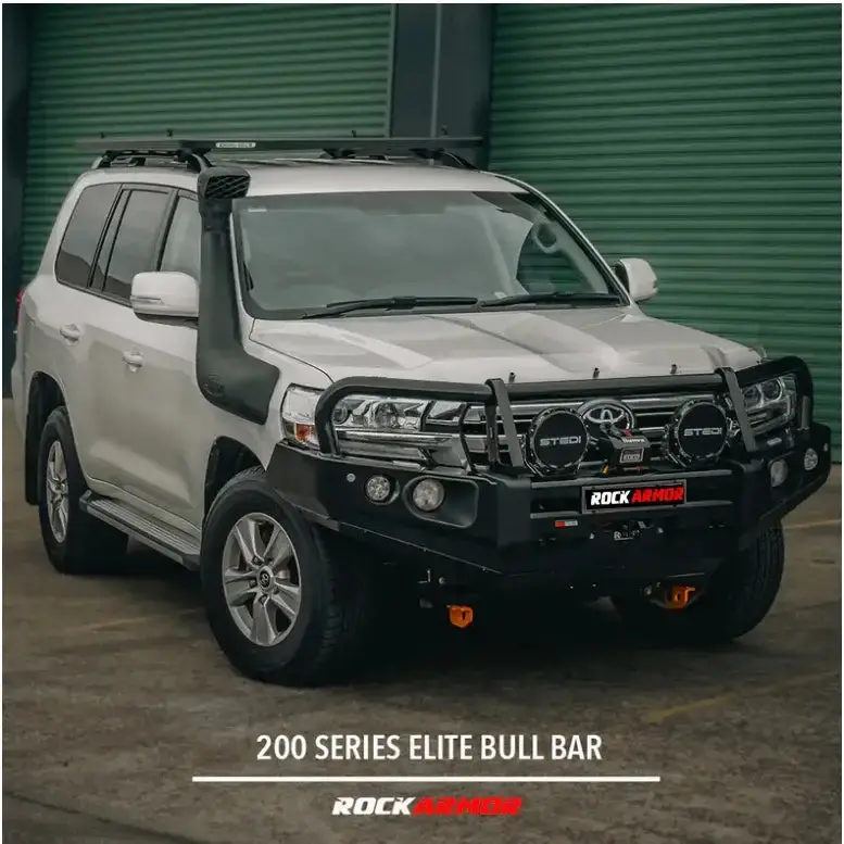 Toyota Landcruiser 200 Gx Gxl Sep 2015-2021 (Full Bar Replacement) Rockarmor Elite Steel Bullbar 1