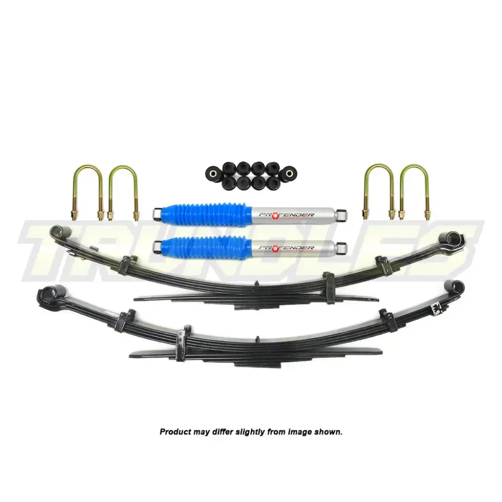 Toyota Landcruiser 76 Series Wagon 2007-Onwards Profender Gas Rear Lift Kit 1