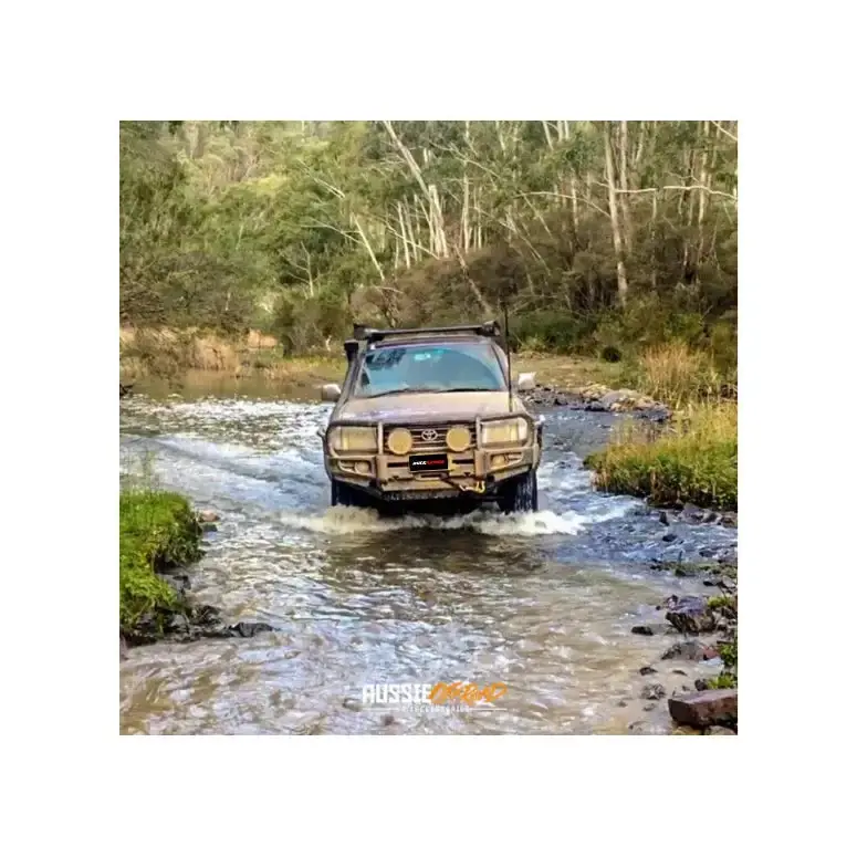 Toyota Landcruiser Fj105 1998-2002 (Live Axle)(Full Bar Replacement) Rockarmor Premium Steel Bullbar 1