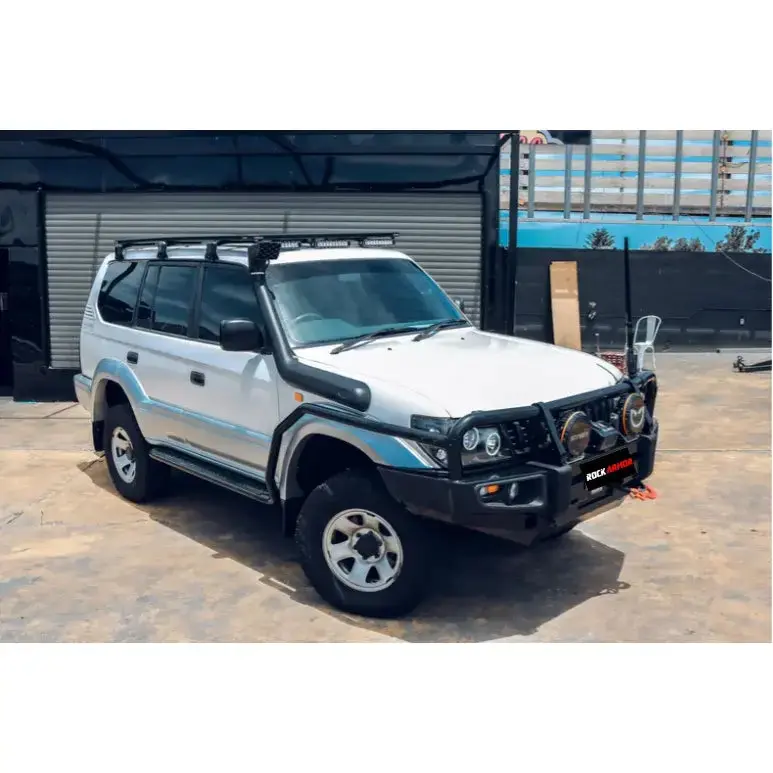 Toyota Prado 90 And 95 Series 1995 - 2003 Rockarmor Brushbar 1