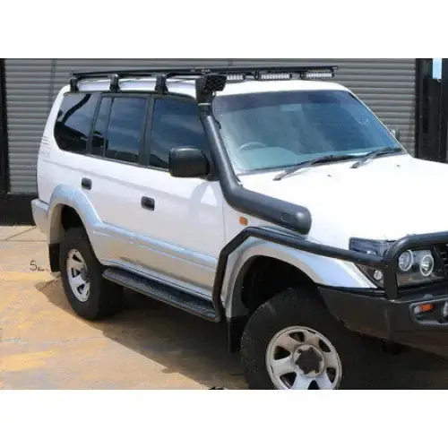 Toyota Prado Fj90/95 Series 1995-2003 Rockarmor Steel Rockslider Side Steps 1