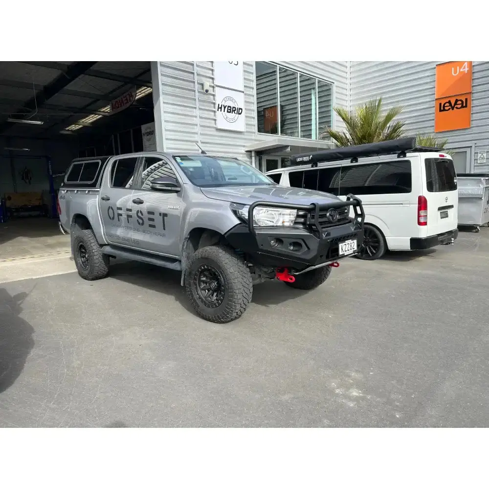 Toyota Sr Hilux 2020-2025 (Full Bar Replacement) Rockarmor Gt Steel Hoop Bullbar 1