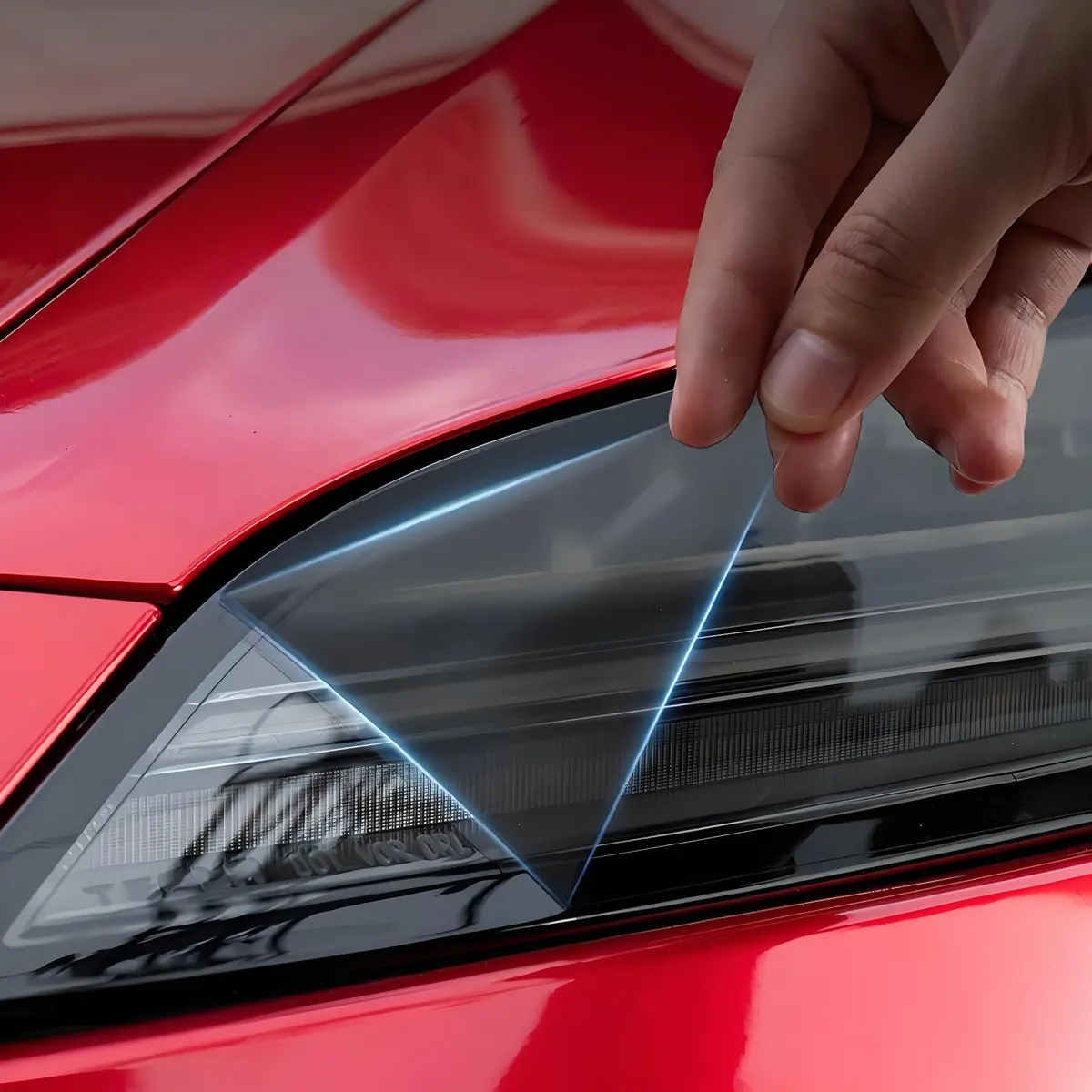 Tpu Headlight Protection Film For Model Y Juniper & Model 3 Highland 1