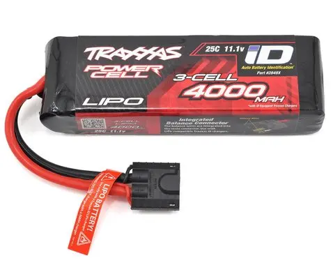 2849X 4000 Mah 25C 11.1V 3 Cell Lipo 1