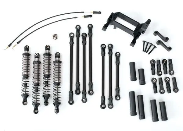 8140 Traxxas Trx4 Long Arm Lift Kit (Black) 1