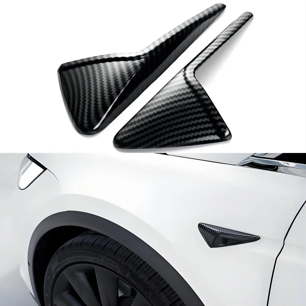 Turn Signal Side Camera Cover For Tesla Model 3/Y  ( 1 Pair ) 1