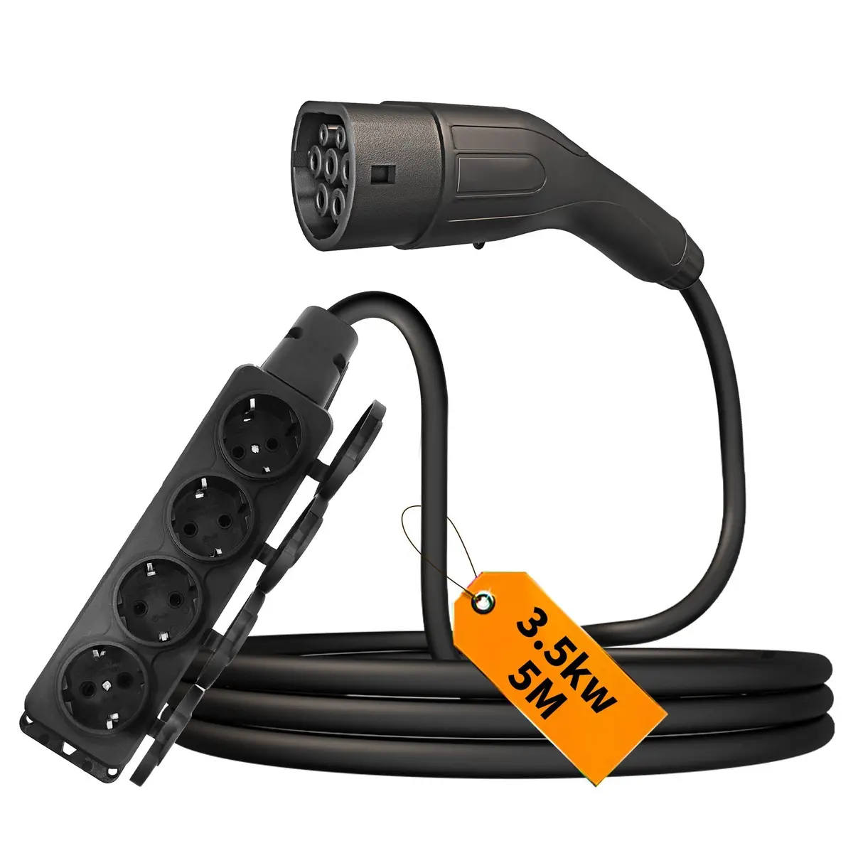 Type 2 V2l Adapter For Model Y Performance & Compatible Evs | 3.5Kw 1
