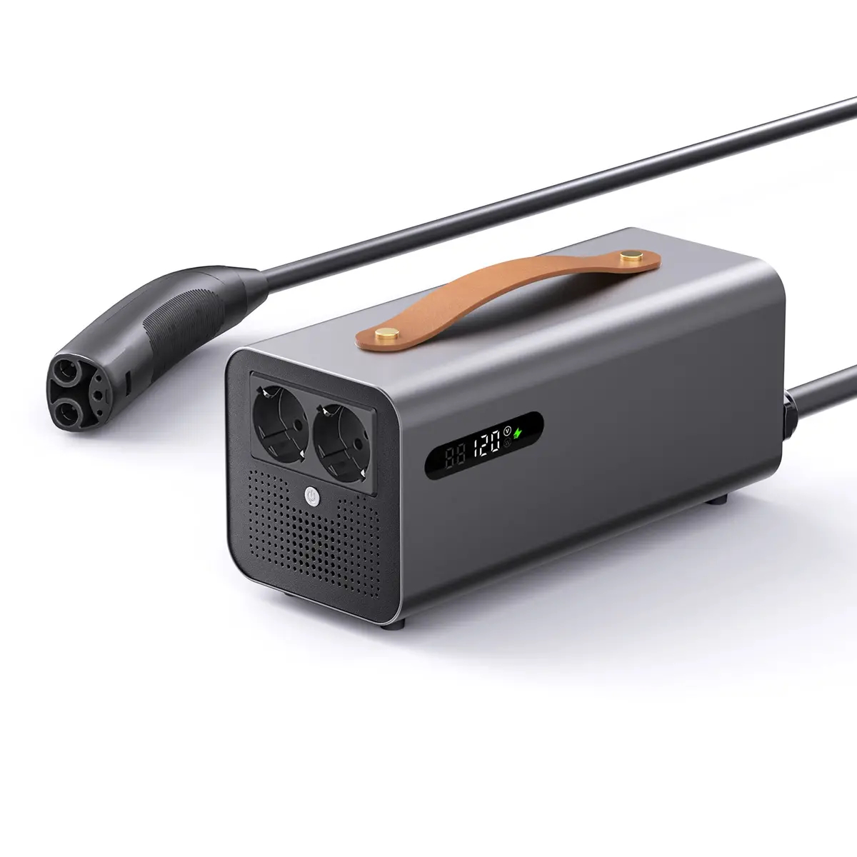 Vehicle To Load Ev Discharge Adapter For Model Y Performance & Compatible Evs 1