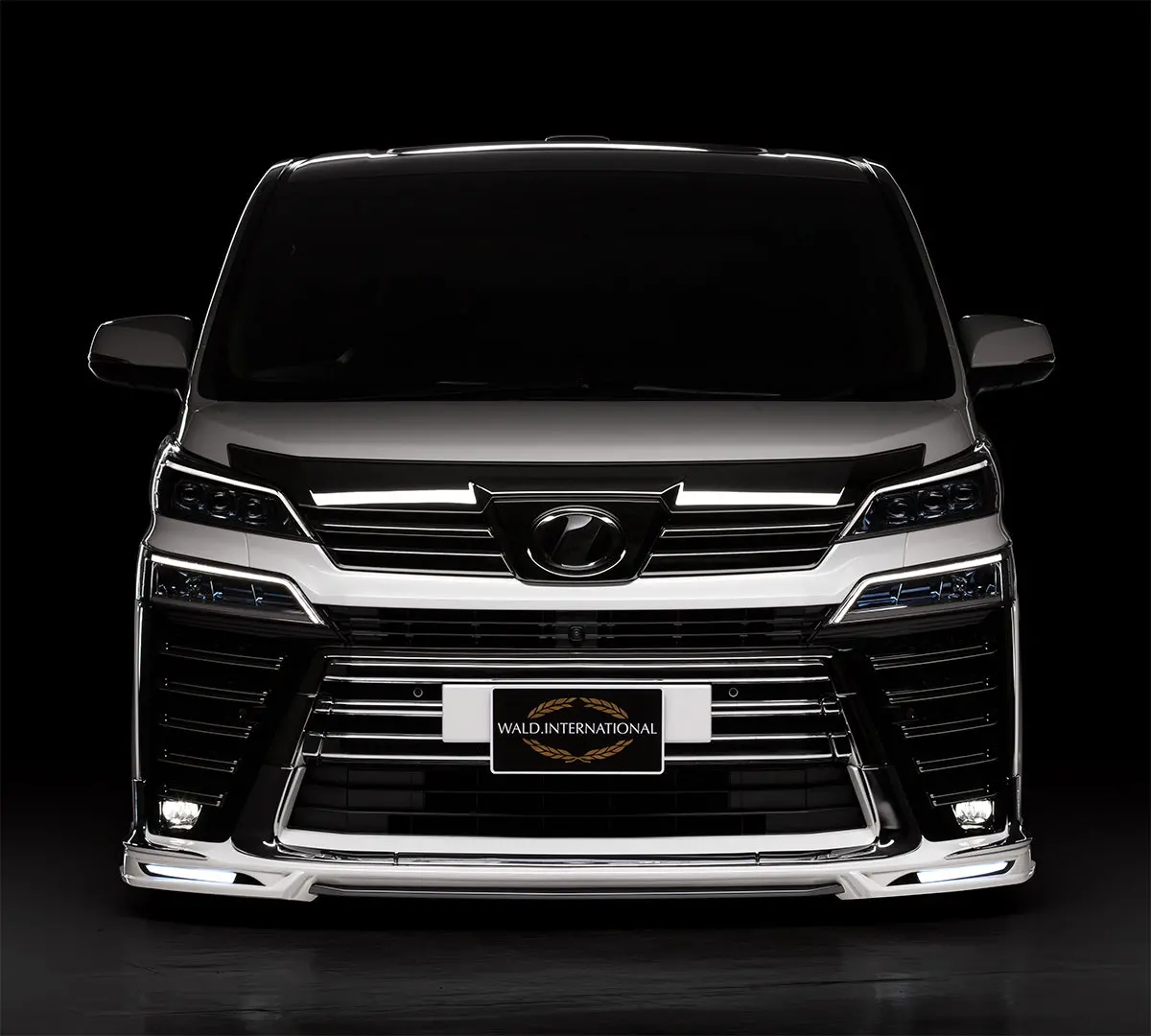 Wald For Toyota Vellfire 30 Facelift Body Kit 1