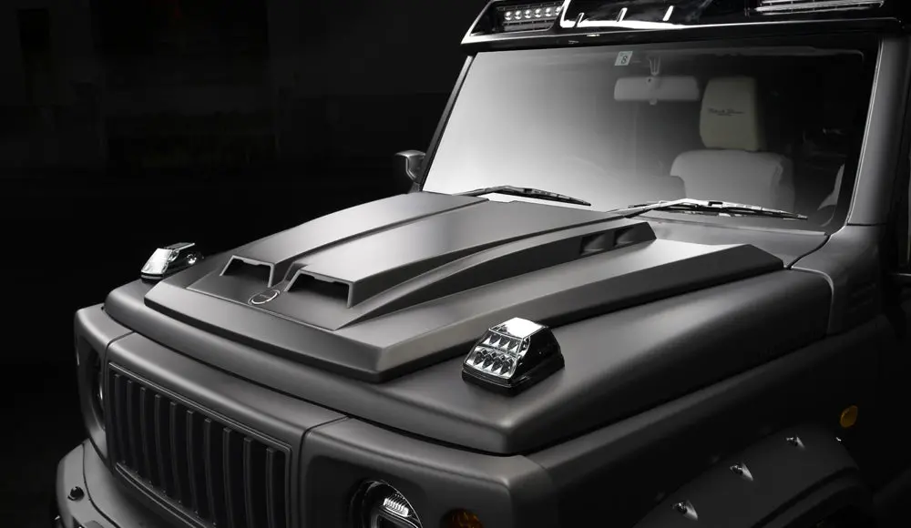 Wald Black Bison Front Hood Bonnet Cover For Suzuki Jimny / Sierra 1