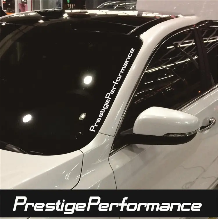 Windshield Sun Visor Decal Strips (2-Pack) | Uv Protection | 9 Colors | Anti-Glare 1