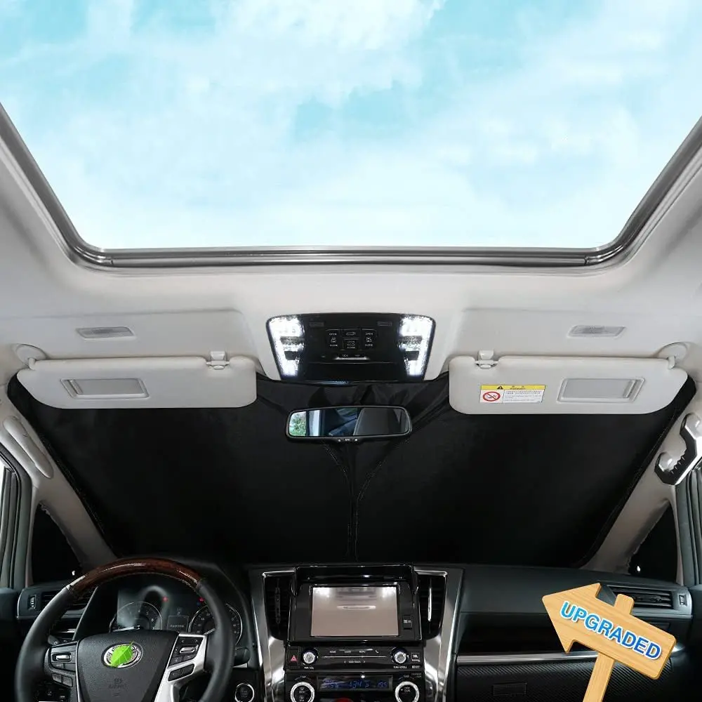 Windshield Sunshade For Tesla Model S 1