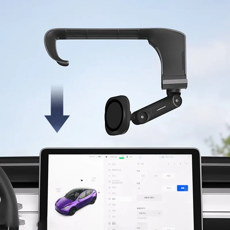 Wireless Charging Phone Mount For Tesla Model 3/Y 1