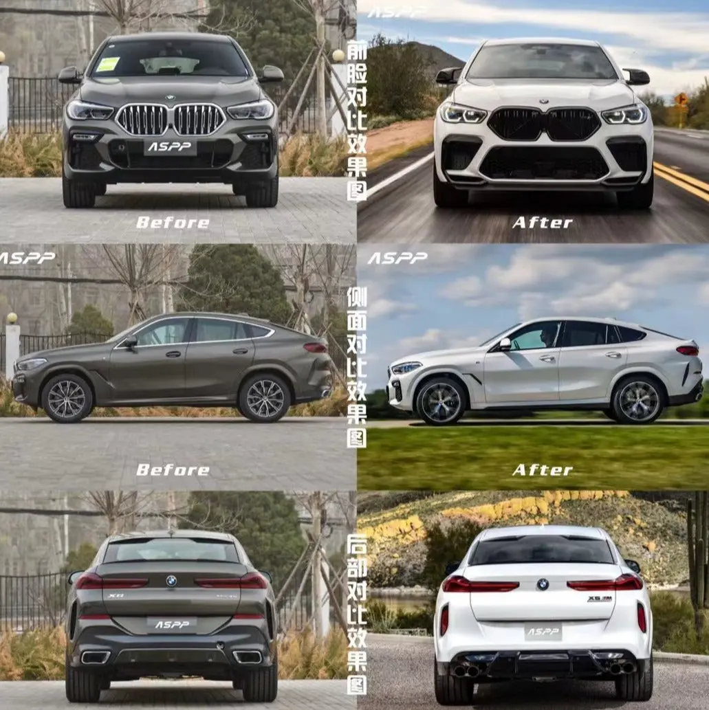 Bmw X6 G06 2019+ X6m Style Body Kit 1
