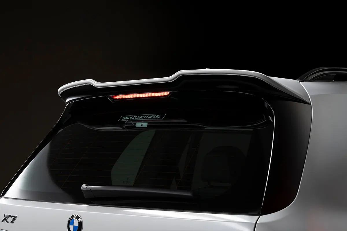 Wald Rear Roof Spoiler For Bmw X7 35D/40D M-Sport/M50i G07 1