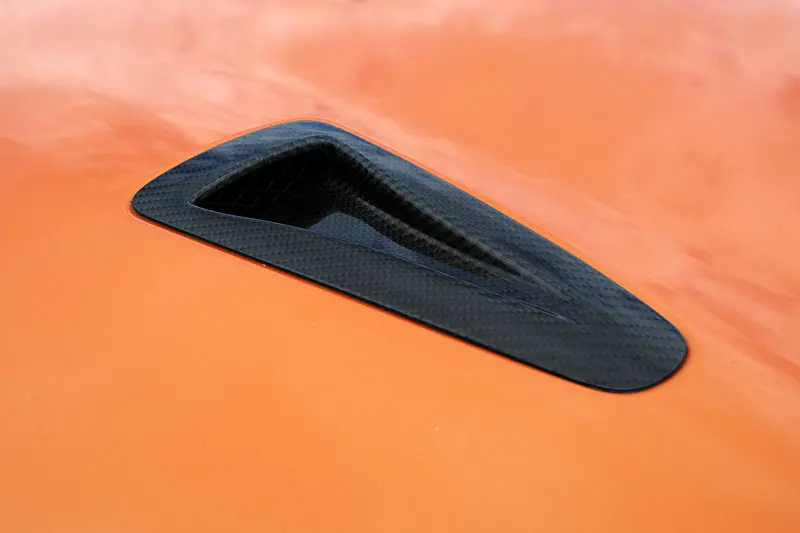 Nissan Gtr R35 Zele Style Carbon Fiber Naca Bonnet Duct Set 1