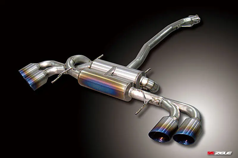 Zele Nissan Gtr R35 Fz-Titanium Muffler Type2 1
