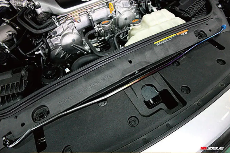 Zele Nissan Gtr R35 Titanium Engine Hood Support Bar 1