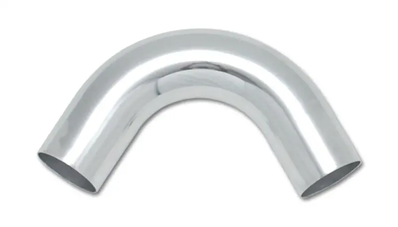 Vibrant 3.5In O.D. Universal Aluminum Tubing (120 Degree Bend) - Polished 1