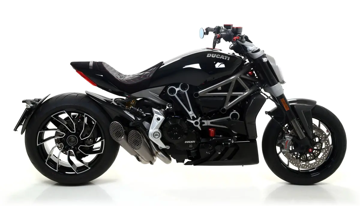 Upgrade Your 2016-20 Ducati Xdiavel / Xdiavel S With The Arrow Pro-Race Silencer Kit 1