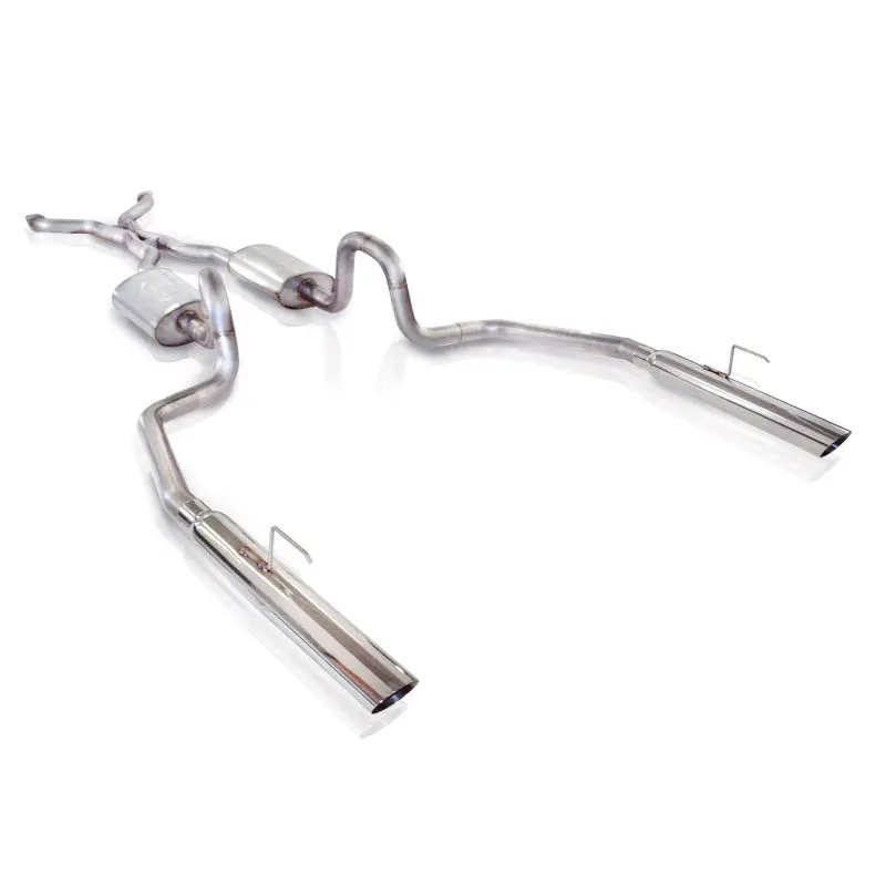 Stainless Works 2.5-Inch Dual Exhaust System With S-Tube Mufflers For 2003–2011 Ford Crown Victoria And Grand Marquis 1