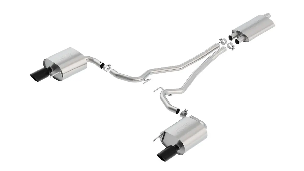 Borla Touring Cat-Back Exhaust System – For 2015–2019 Ford Mustang Ecoboost 1
