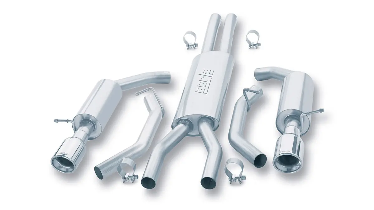 Borla Touring Cat-Back Exhaust System – Designed For 2002 Ford Thunderbird 1