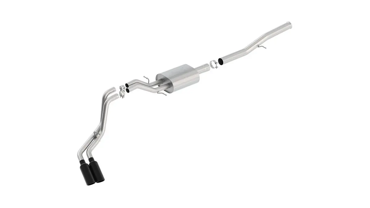 Borla Atak Cat-Back Exhaust With Black Chrome Tips – 2014–2018 Chevrolet Silverado & Gmc Sierra 1500 (6.2L V8) 1