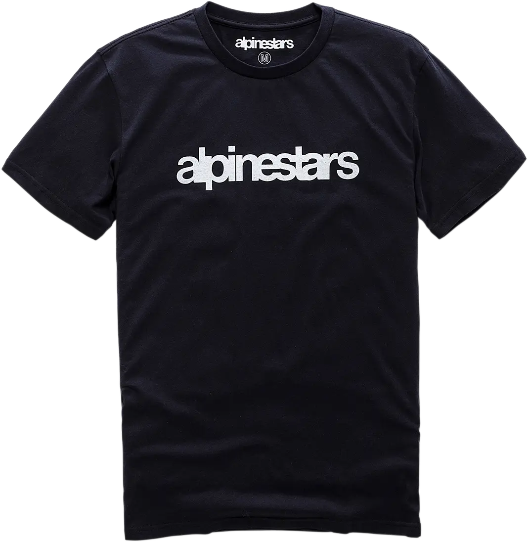 Alpinestars Heritage Word T-Shirt – Men’S Black Cotton Tee, Size 2Xl (Model 121073006102X) 1