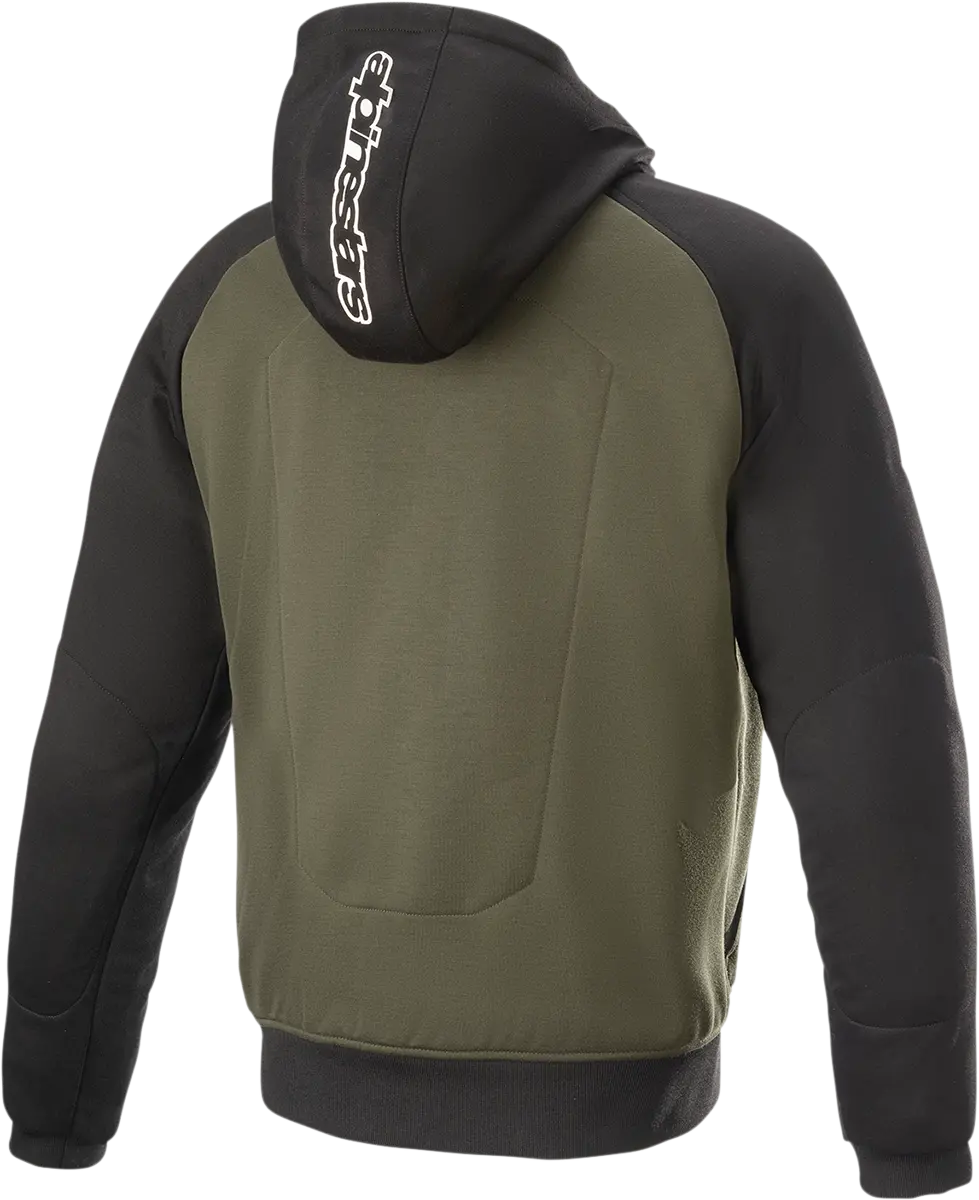 Alpinestars Chrome Hoodie – Black/Green Colorway, Medium (Model 4200918-1681-M) 1